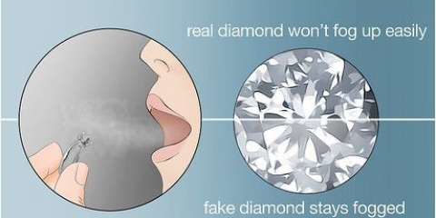 Afgøre, om en diamant er ægte