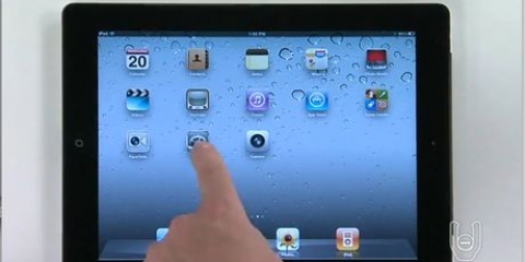 Tilslutning til internettet på en ipad