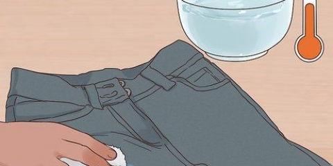 Fjern maling fra jeans