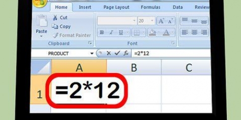 Multiplicer i excel
