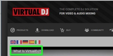 Bruger virtual dj