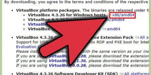 Installer virtualbox