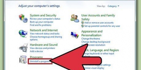 Fjern visualbee fra din computer
