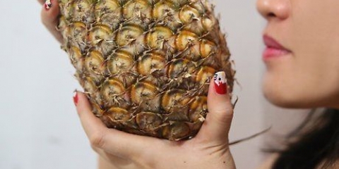 Find ud af, om en ananas er moden