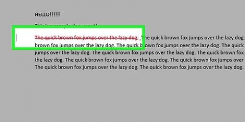 Spor ændringer til et dokument i microsoft word
