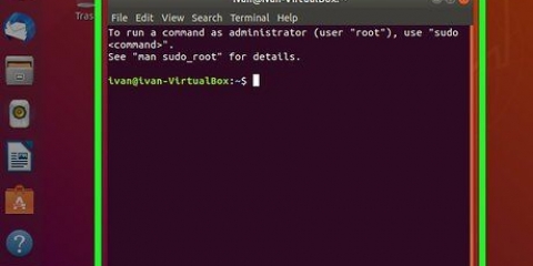 Brug af vin i linux