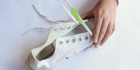 Rengøring white converses