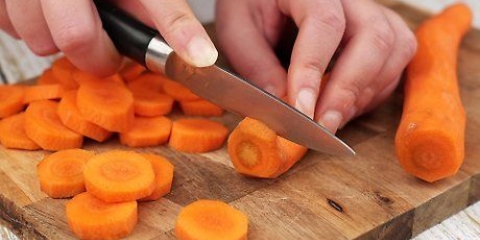 Frysning af gulerødder uden at blanchere dem