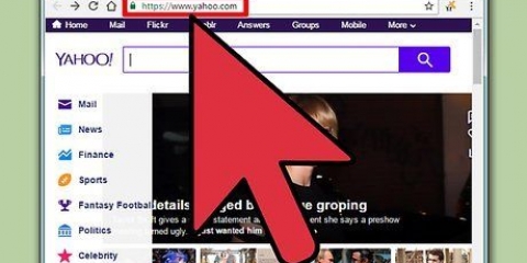 Forbind yahoo mail til facebook