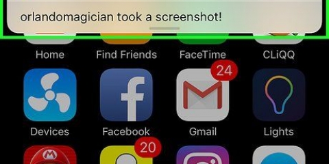 Se, om din snapchat er blevet taget et skærmbillede