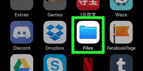 Åbning af zip-filer på en iphone
