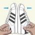 Rengøring af adidas sko