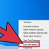 Skift skrivebordets proceslinje i windows