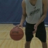Drible med en basketball