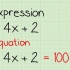 Løsning af et algebraisk udtryk
