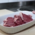 Steger en bøf på panden