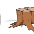Dræb en træstub
