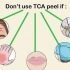 Påføring af en tca peel