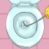 Frigør et toilet med en kloakfjeder