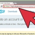 Log ind på skype