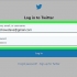 Log ind på twitter