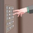 Chikanere folk i en elevator