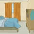 Sover med meget larm
