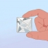 Identifikation af uslebne diamanter