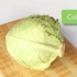 Skær salat og kål som en kok