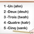 Tæller til 10 på fransk