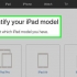 Find ud af, hvilken model og version af ipad du har