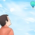 Flyver i en luftballon